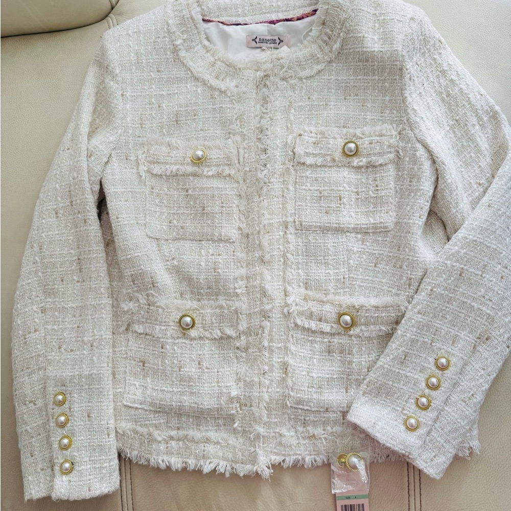 Nanette Nanette Lepore Clapton
Boucle Jacket. NWT sz 8